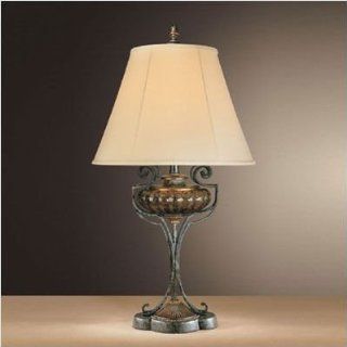 Ambience 12346 194, Sanguesa Tall Glass Table Lamp, 1 Light, 150 Total