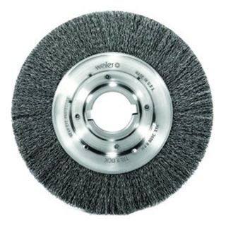 Weiler 06160 10 x 2 AH 0.014 C/S Crimped Medium Face Wheel