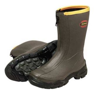 LaCrosse 200095 11 Ins Midcalf Boots, Mens, 11, Zip, Olive, 1PR