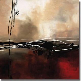 Laurie Maitland Symphony in Red and Khaki I Canvas Art Today $141