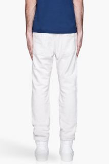 Diesel Off white Braddom swe Trousers for men