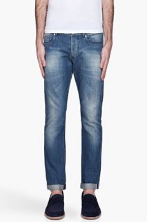 Paul Smith  Faded Indigo Selvage Jeans for men