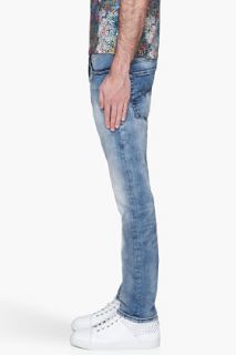 Diesel Faded Indigo Shioner Jeans for men