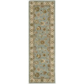 Hand tufted Caspian Blue Wool Rug (23 x 76) Today $88.99 5.0 (1