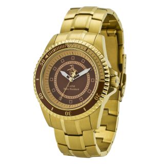 Original Penguin Mens Johnny Gold Ion plated Stainless Steel Watch