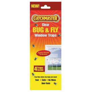 Catchmaster 904 Fly Trap, Clear Window, PK4