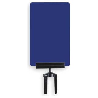 Tensabarrier S17 P 23 7X11 V HDSB 1701 33 Acrylic Sign, Blue, Line Forms Here