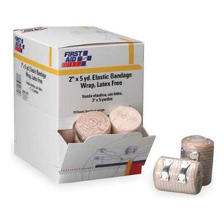 First Aid Only J615 Elastic Bandage Wrap, Width 2 In, Pk 18