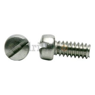 40 x 1/4 Slotted Fillister Head Machine Screw 18 8 Stainless Steel