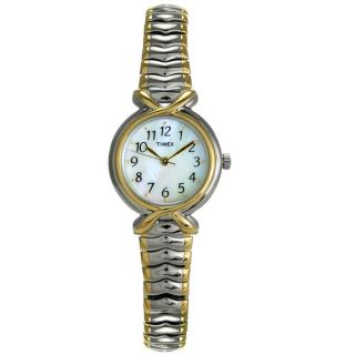 Timex Womens Stainless Steel Two tone Watch