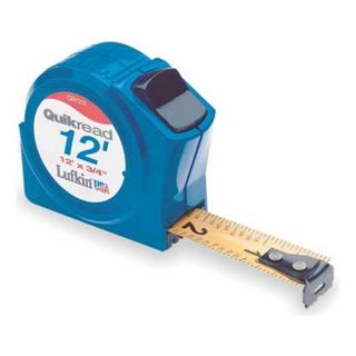 Lufkin QR1312 Measuring Tape, Quick Read, 12 Ft x 3/4 In