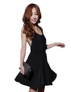 Sexy Club Cocktail Party Evening Dress #201 Black Size S M L Clothing