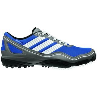 Adidas Mens Puremotion Grey and Blue Golf Shoes