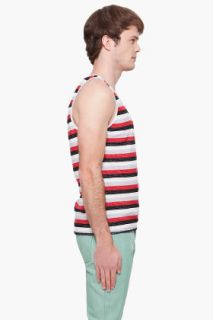 Opening Ceremony Reversible Striped Tank Top for men