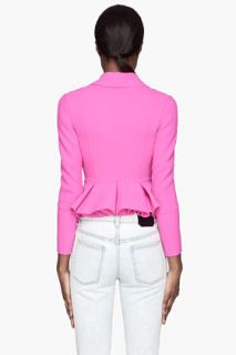 Dsquared2 Fuchsia Seymour Sexy Peplum Blazer for women