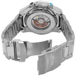 Precimax Mens Traveler Automatic Stainless Steel Watch