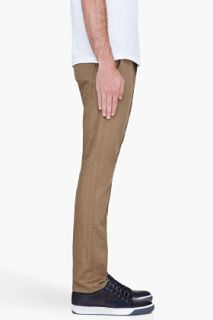 Levis Beige 511 Skinny Trousers for men