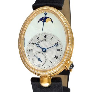 Breguet Womens Reine de Naples Yellow Gold Diamond Watch