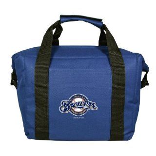 MLB Milwaukee Brewers Soft Sided 12 Pack Cooler Bag
