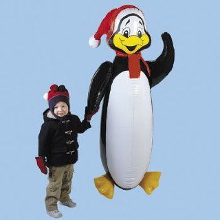 62 Jumbo HOLIDAY PENGUIN Inflatable Toy/CHRISTMAS