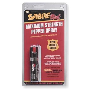 Sabre Red P 22 OC US Pepper Spray, Pocket Size, .75 oz