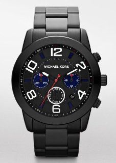 Michael Kors MK8291 Black Stainless Steel Chronograph Mens Watch