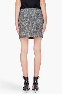 Theory Grey Cosmita Mini Skirt for women