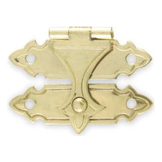 Battalion 1XMT9 Catch, Decorative, Brass, W 1 5/16 In, PK4