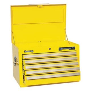 Kennedy 2700MPYW Maintenance Chest, 27 W, 5 Drawer, Yellow