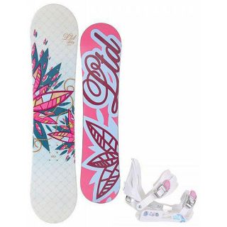 LTD Betty Youth Girls 139 cm Snowboard and LT100 Bindings Set