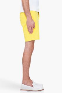 Orlebar Brown Yellow Boston Shorts for men
