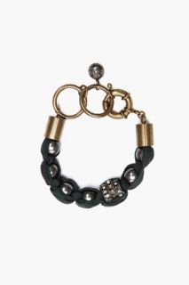 Lanvin Pearl And Fabric Bracelet for women