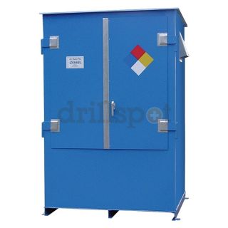 Denios K17 3583 1 IBC Tote Locker, Blue