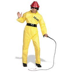 Devo Radiation Suit Costume Mens Size L (42 46) Clothing