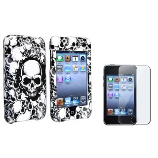 Skull Case/ LCD Protector for Apple iPod Touch Generation 2/ 3