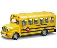 Chevron Cars Sally School Bus with Removable Roof Toys