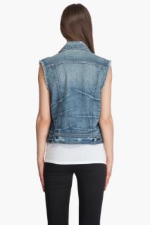 Seven For All Mankind Tomboy Cutoff Vest for women