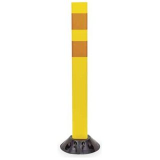 Pexco 3UTX2 Delineator Post, Height 28 In, Yellow