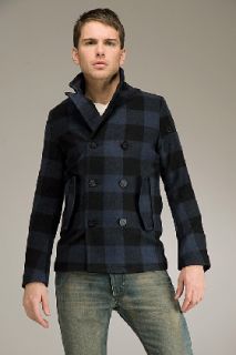 G Star  Morter Plaid Coat for men