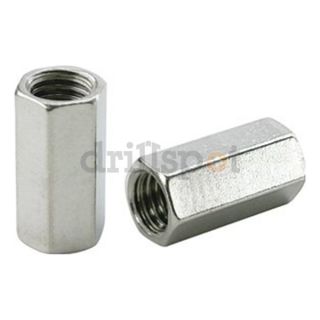 DrillSpot 0170896 1/4 28 18 8 Stainless Steel Long Coupling Nut Be