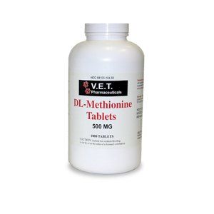 DL Methionine, 500mg, 1000 Tablets