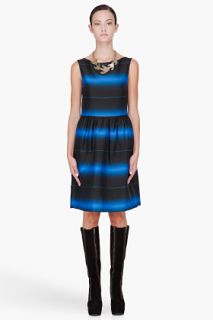 Marc By Marc Jacobs Blue Lida Stripe Dress for women