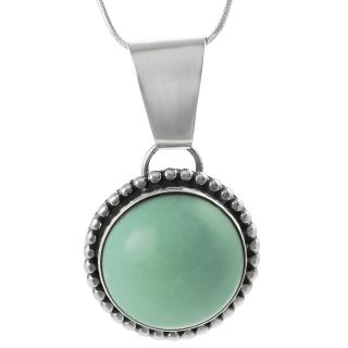 Tressa Sterling Silver Genuine Turquoise Necklace