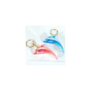 Dolphin Novelty Keychains   Assorted Colors   (1 DOZEN) 12
