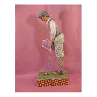 Jim Shore Putting Golfer Figurine