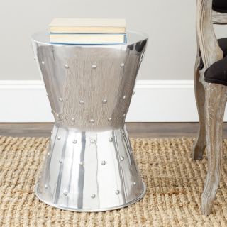 Silver Rivet Stool Today $144.99 Sale $130.49 Save 10%