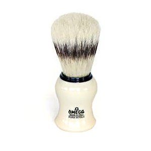 Omega Boar Hair Shaving Brush with Stand Beauty