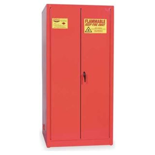 Eagle PI 6010 Paints and Inks Cabinet, 96 Gal., Red