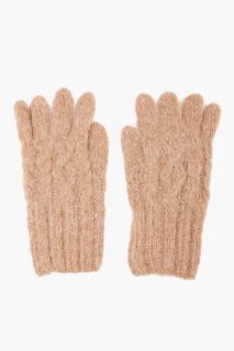 Opening Ceremony Alpaca Knit Gloves for women