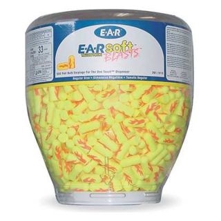 3M 391 1010 Ear Plugs, 33dB, W/o Cord, Reg, PK500